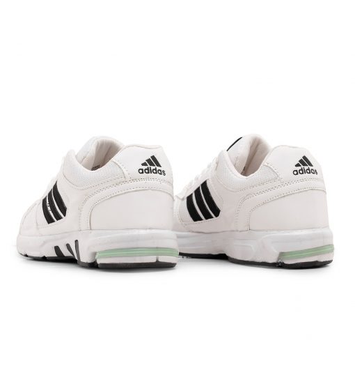 کفش اسپرت Adidas مردانه سفید مشکی بندی مدل 46528 - 2