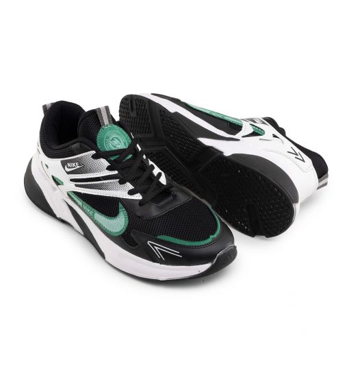 کفش اسپرت Nike مردانه مشکی بندی چرم مصنوعی مدل 46331