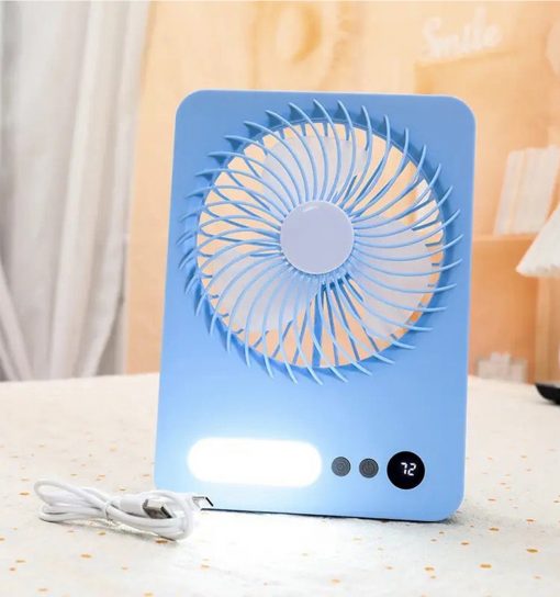 مینی فن کتابی ال ای دی دار مدل 45122 - 5