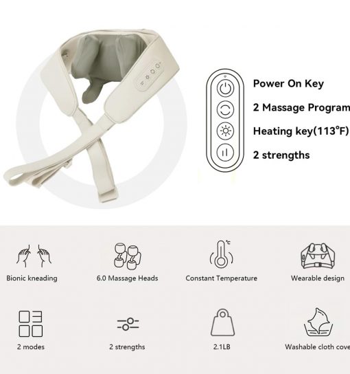 ماساژور گردن و شانه و کتف خرچنگی Neck Massager مدل 46437 - 1