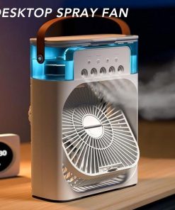 پنکه مه پاش رومیزی Air Cooler Fan  مدل 44952 - 10