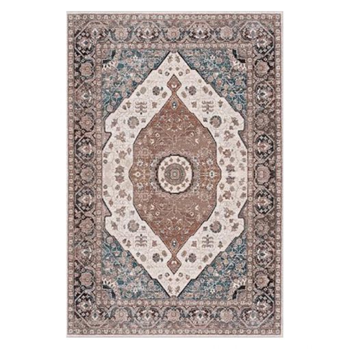 فرش مخمل نادی طرح سنتی کد o118