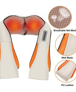 ماساژور برقی چرمی کتف و گردن NECK KNEADING مدل 46595 - 1