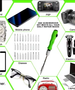 کیت ۳۲ پارچه پیچ گوشتی موبایلی مدل 7089C