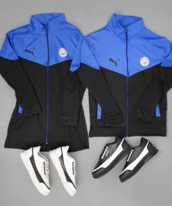 ست دو نفره سوییشرت آبی مشکی مدل Puma