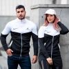 ست دو نفره سوییشرت سفید مشکی مدل Nike Jordan