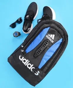 کوله پشتی مشکی آبی Adidas مدل Ronix