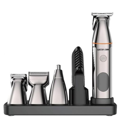 ماشین اصلاح 5 در 1 گرین لاینGreen Lion Multi-Function Hair Clipper Set 600mAh مدل 46504