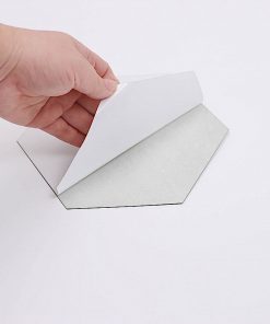آینه چسبی نشکن طرح شش ضلعی