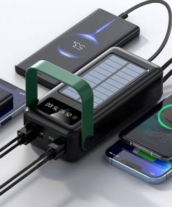 پاوربانک گرین لاینGreen Lion Solar Max ظرفیت 30000 میلی آمپر مدل 46535 - 5