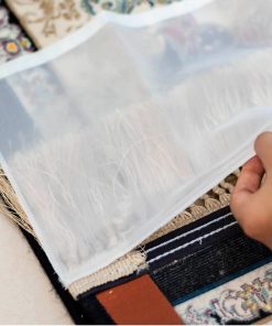 محافظ ریشه فرش 12 متری جنس حریر مدل Carpet Protector