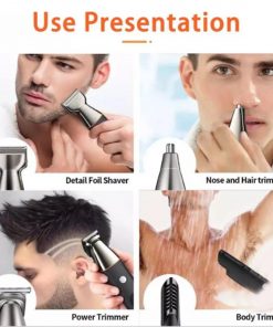 ماشین اصلاح 5 در 1 گرین لاینGreen Lion Multi-Function Hair Clipper Set 600mAh مدل 46504 - 5