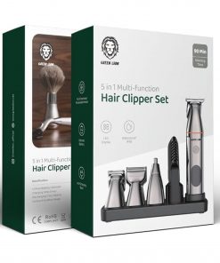 ماشین اصلاح 5 در 1 گرین لاینGreen Lion Multi-Function Hair Clipper Set 600mAh مدل 46504 - 4