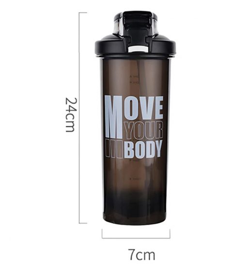 شیکر قمقمه نی دار 800 میلی  Move body مدل 46481 - 3