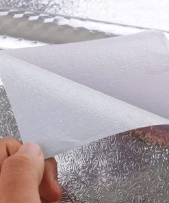 فویل چسبی کابینت طرح نقره ای 3 متری