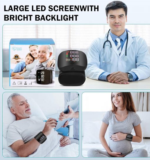 فشارسنج شارژی مچی با نمایشگر دیجیتال E Bestin WEB 506 مدل 46515 - 7