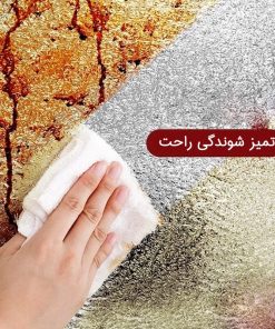 فویل چسبی کابینت طرح نقره ای 3 متری