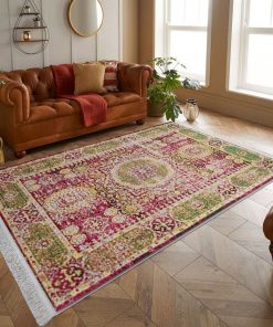 فرش مخمل نادی طرح سنتی کد o169