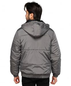 کاپشن مموری اسپرت بادی کلاه دار مدل 46408 - 1