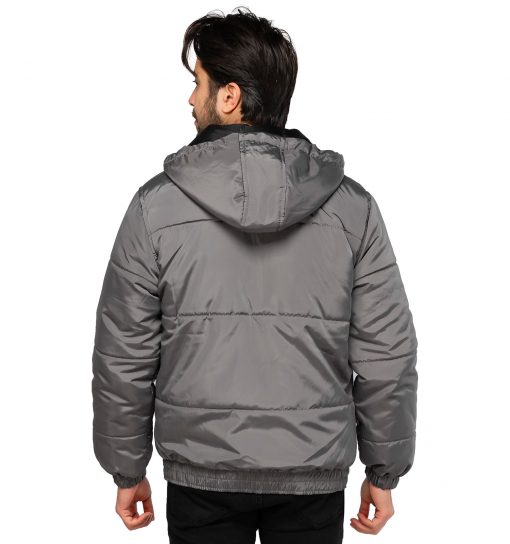 کاپشن مموری اسپرت بادی کلاه دار مدل 46408 - 1