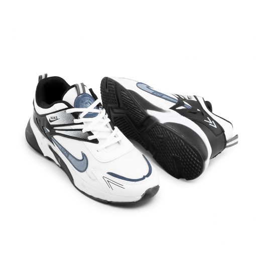 کفش اسپرت Nike مردانه سفیدبندی چرم مصنوعی مدل 46387
