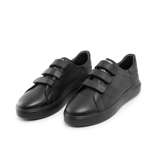 کفش روزمره مردانه Adidas چرم مصنوعی مشکی مدل46477