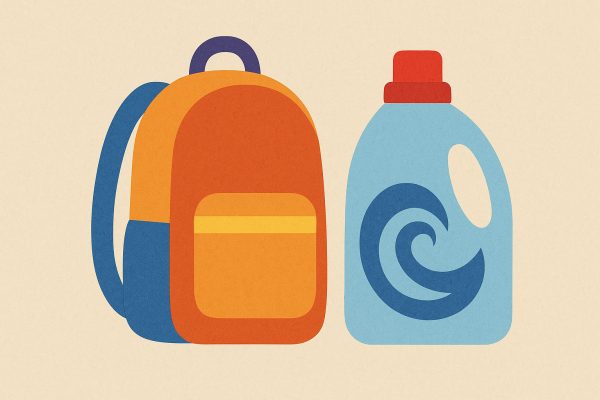 best way wash backpack