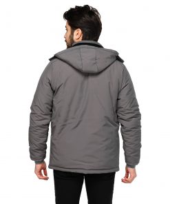 کاپشن مردانه کلاه دار مدل 46263 - 1