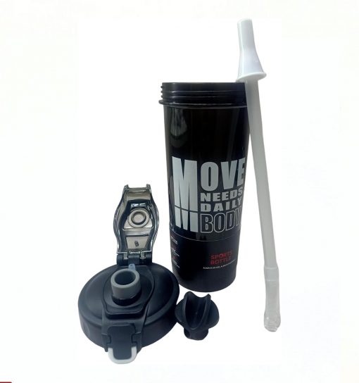 شیکر قمقمه نی دار 800 میلی  Move body مدل 46481 - 2