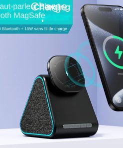 شارژر وایرلس گرین لاین مدل Green lion mag trio/speaker/charger/stand مدل 46641 - 4