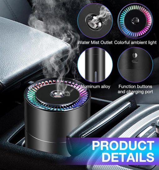 خوشبو کننده و مرطوب کننده خودرو گرین لاینGreen Lion Air Mist Humidifier مدل 46505 - 5