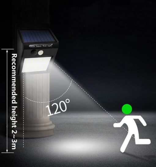 چراغ ال ای دی خورشیدی Solar Wall Light مدل 46637 - 3
