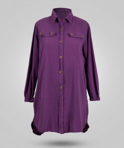 مانتو زنانه Karpa_Purple مدل 1972