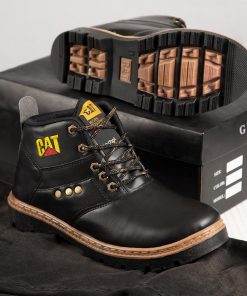 نیم بوت مردانه Catblack_Boot مدل 2076