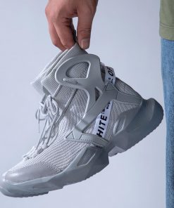 نیم بوت مردانه GRAY OFF-WHITE مدل 2627