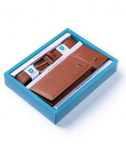 ست چرمی مردانه Dunhill_Honey مدل 3439