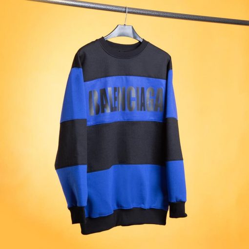 پلیور مردانه Balenciaga_Blue مدل 3458