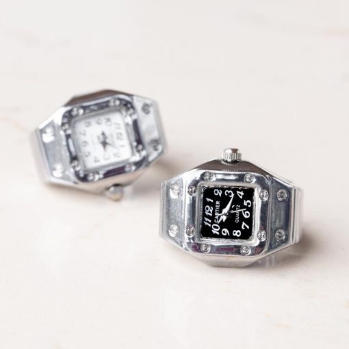 ساعت انگشتری Cartier_White مدل 3472