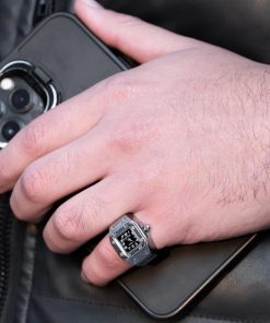 ساعت انگشتری Cartier_Black مدل 3473