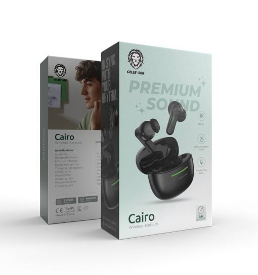 ایرپاد گرین لاین Green Lion Cairo Earbuds مدل 46795 - 3