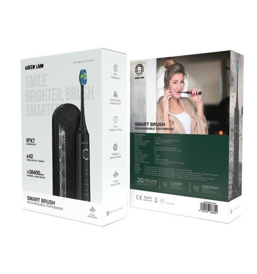 مسواک هوشمند گرین لاین Green Lion Smart Brush Rechargeable Toothbrush مدل 46861 - 3