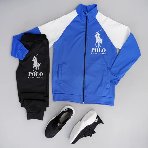 ست سوییشرت شلوار polo مردانه آبی تیره مدل Zarya