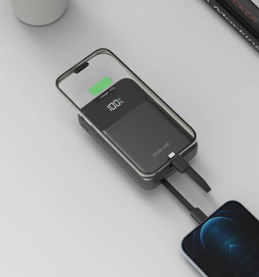 پاوربانک قابل حمل گرین لاین INTEGRATED GL-PB36 ظرفیت 10000 میلی آمپر ساعت مدل 46793 - 4