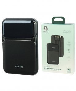 پاوربانک قابل حمل گرین لاین INTEGRATED GL-PB36 ظرفیت 10000 میلی آمپر ساعت مدل 46793 - 5