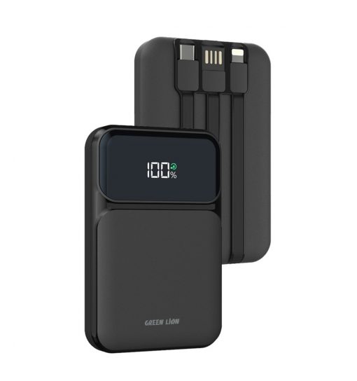 پاوربانک قابل حمل گرین لاین INTEGRATED GL-PB36 ظرفیت 10000 میلی آمپر ساعت مدل 46793