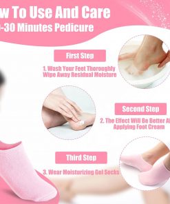 جوراب ژله ای ترک پا Cracked leg jelly socks مدل 43327 - 6