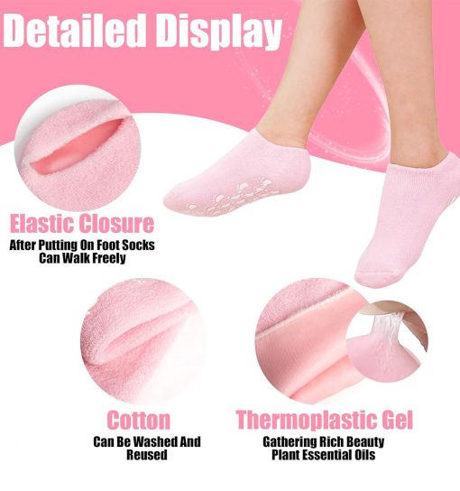 جوراب ژله ای ترک پا Cracked leg jelly socks مدل 43327 - 7
