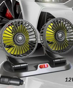 پنکه دو قلو فندکی ماشین AirCar مدل 3095