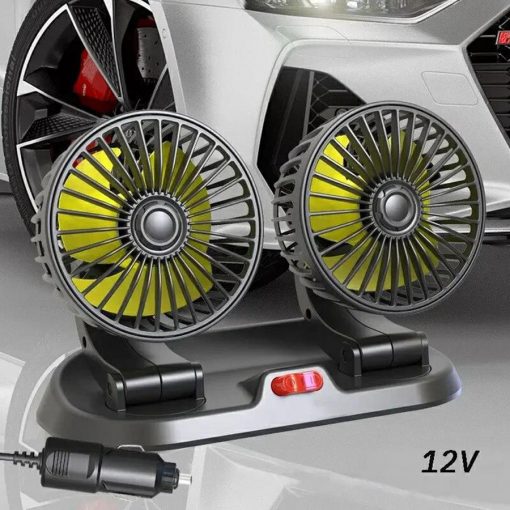 پنکه دو قلو فندکی ماشین AirCar مدل 3095
