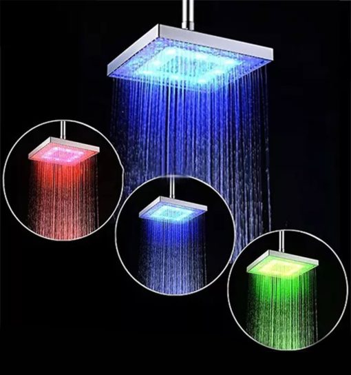 سردوش حمام LED دار مدل 47170 - 5